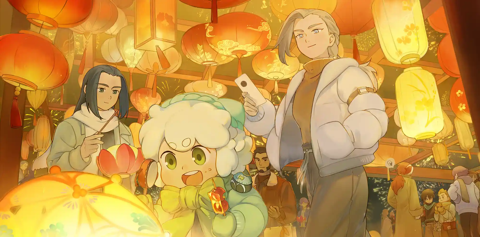 关于罗小黑节气档案馆插画